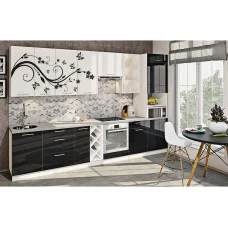 Kitchen "Painted high gloss with printing" KX-6742